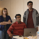 Rachel Rosenbloom (left), Kumail Nanjiani, Chris Aquilino.